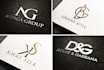 do luxury monogram and initial letter logo design