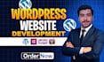 do wordpress website development, design redesign wordpress website
