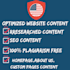 write killer SEO website content writers or copywriters
