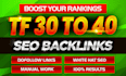 make high tf homepage SEO backlinks