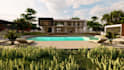 design your villa house, 3d rendering and 2d plans