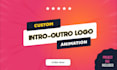 create motion graphics logo animation intro for your brand