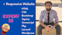 design, develop and customize a responsive website