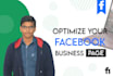 do impressive facebook business page  creation