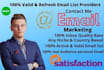 collect an active  and niche targeted email list worldwide
