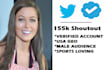 let you shoutout on my verified twitter account