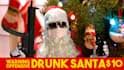 do a drunk santa personal video message