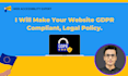 make your website gdpr compliant legal policy notes