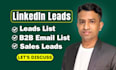 provide b2b linkedin lead generation business email leads