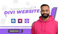 develop and design divi website