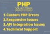 fix urgent PHP bugs and issues