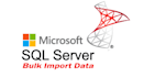 bulk import and export data from excel and CSV to sql server