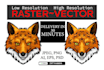 do manually vector tracing your image, logo with high resolution perfectly