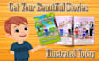 draw cute children book illustrations for amazon kindle