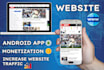 quickly convert your website into an android app