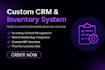 develop custom CRM, erp, and inventory management systems
