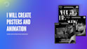 design flyer and animation for social media