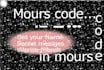 translate and write morse code name,messages