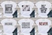 do mug, pillow, bag and t shirt typography design