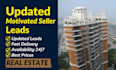 provide off market real estate motivated seller leads with skip tracing
