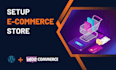 setup ecommerce store using woocommerce in wordpress