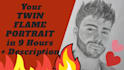draw and describe your soulmate or twin flame psychic reading