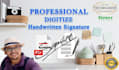 digitize your handwritten signature in PDF file