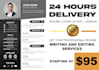 provide professional edit your resume fast