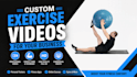 create custom exercise workout videos
