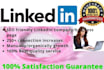 be your SMM create linkedin profile and setup you business page