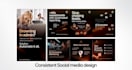 create social media ads and high converting statics