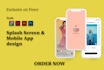 design unique UI UX for mobile app and website