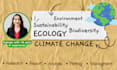 research and write on climate change, the environment, and sustainability