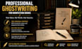 be your ghostwriter for nonfiction book and ebook