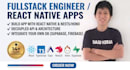 build fullstack mobile apps using react native