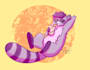 do furry character illustrations as a feral chibi or nsfw