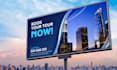 design digital and printable billboard banners