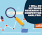 do SEO keyword research and competitor analysis