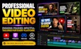 video editing for youtube, podcasts, meta ads and more