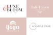 design a feminine, modern, elegant logo design