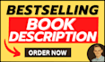 write your selling amazon book description or book blurb