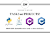 code programming tasks and projects in cpp, c sharp, java and python