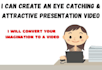 create a professional presentation with video