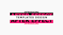 create any adobe after effects template from scratch