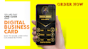 digital clickable and printable business card within 24hrs