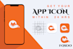 professionally design app icon and logo