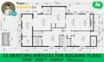 do a complete set of architectural plans, blueprints, autocad, as a 2d draftsman