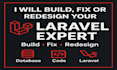 build fix or redesign your laravel website