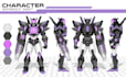 draw mecha and robot reference sheet gundam character design