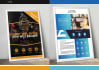 design flyer, brochure, car wrap, label and packaging